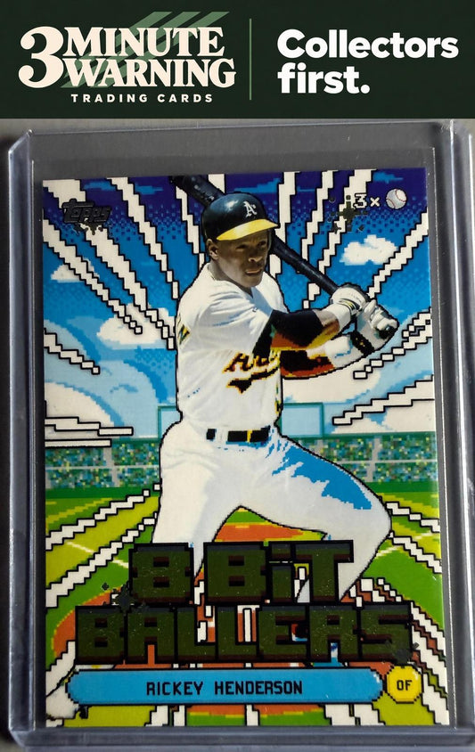 2026 Topps #8B-17 Rickey Henderson 8 Bit Ballers