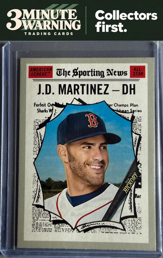 2019 Topps Heritage #359 J.D. Martinez
