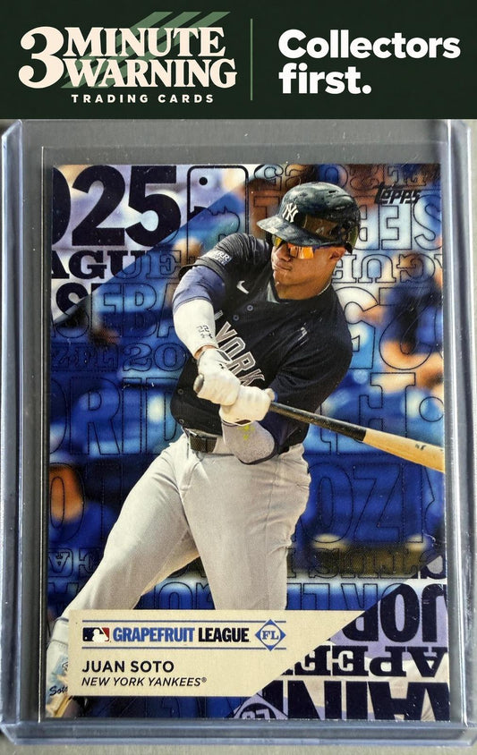 2025 Topps #TG-22 Juan Soto Training Grounds