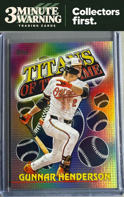 2026 Topps #TOG-4 Gunnar Henderson Titans of the Game