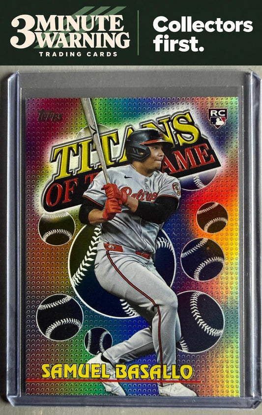 2026 Topps #TOG-10 Samuel Basallo Titans of the Game
