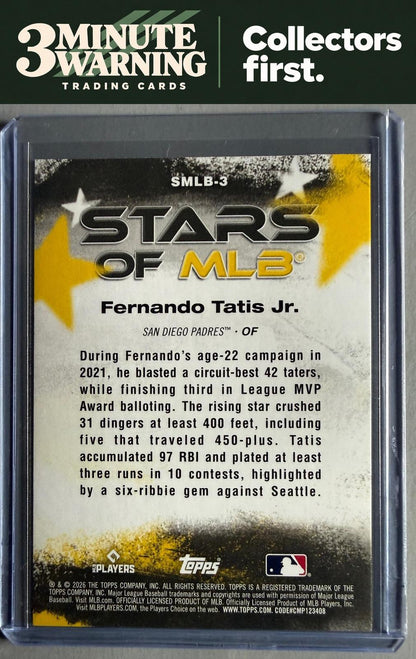 2026 Topps #SMLB-3 Fernando Tatis Jr. Stars of MLB