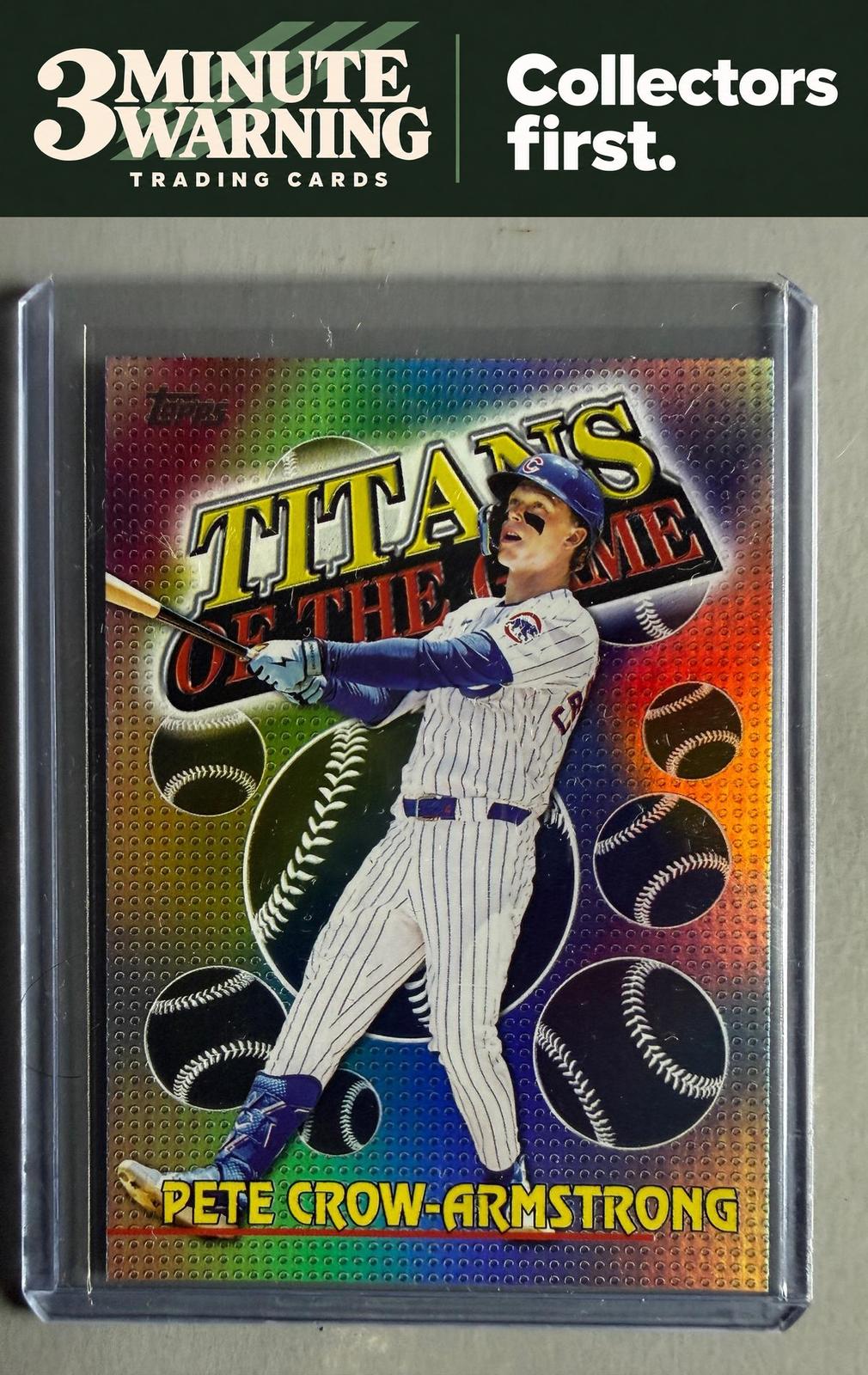 2026 Topps #TOG-13 Pete Crow-Armstrong Titans of the Game