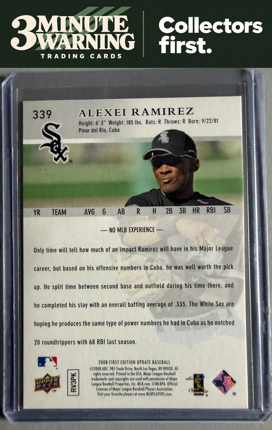 2008 Upper Deck First Edition #339 Alexei Ramirez