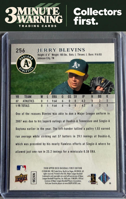 2008 Upper Deck First Edition #256 Jerry Blevins