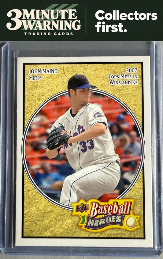2008 Upper Deck Baseball Heroes #17 John Maine