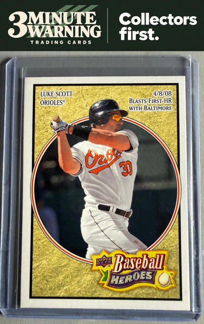 2008 Upper Deck Baseball Heroes #168 Luke Scott