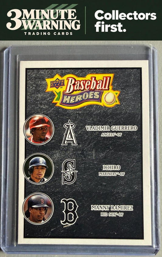 2008 Upper Deck Baseball Heroes #186 Guerrero / Ichiro / Ramirez Black
