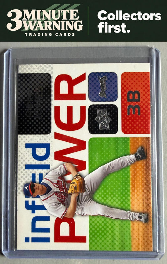2008 Upper Deck #IP-CJ Chipper Jones Infield Power