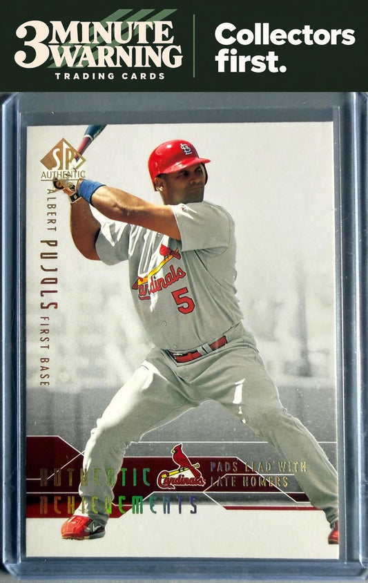 2008 SP Authentic #AA-38 Albert Pujols Authentic Achievements