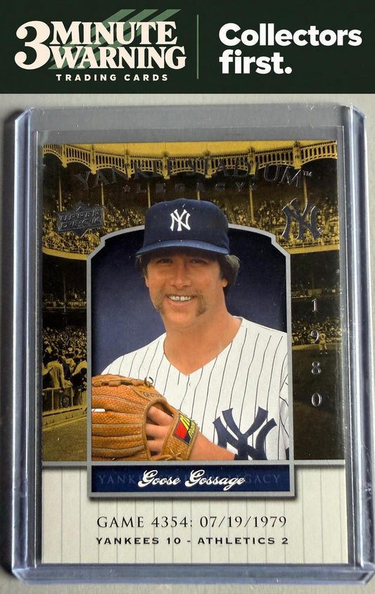 2008 Upper Deck Yankee Stadium Legacy #4354 Rich Gossage