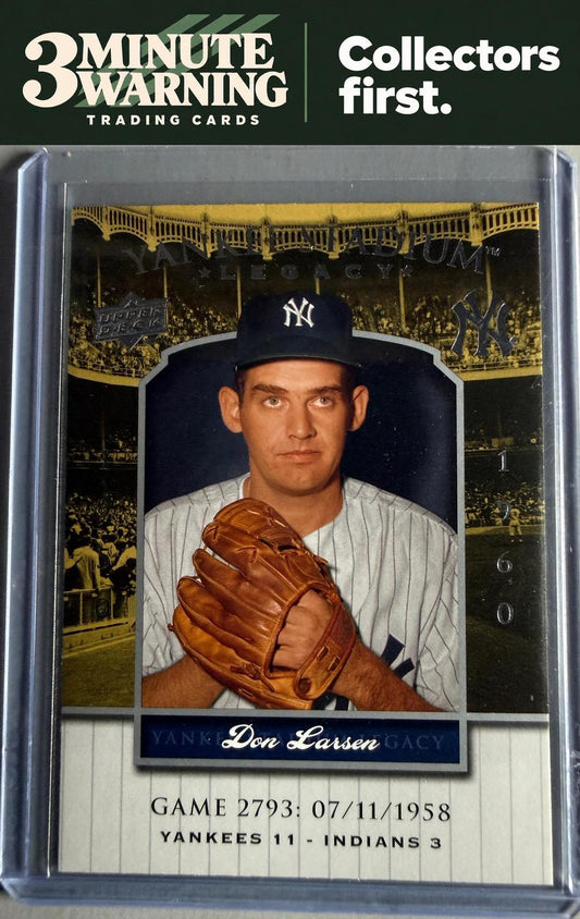 2008 Upper Deck Yankee Stadium Legacy #2793 Don Larsen
