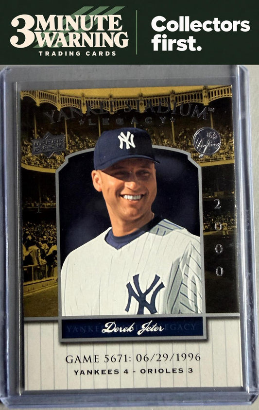 2008 Upper Deck Yankee Stadium Legacy #5671 Derek Jeter