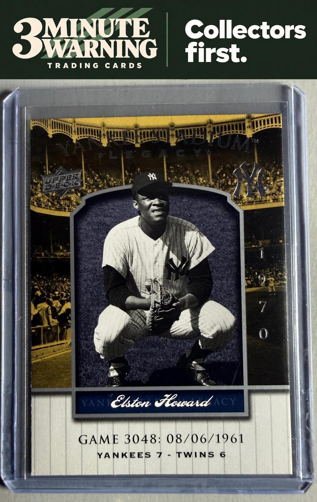 2008 Upper Deck Yankee Stadium Legacy #3048 Elston Howard