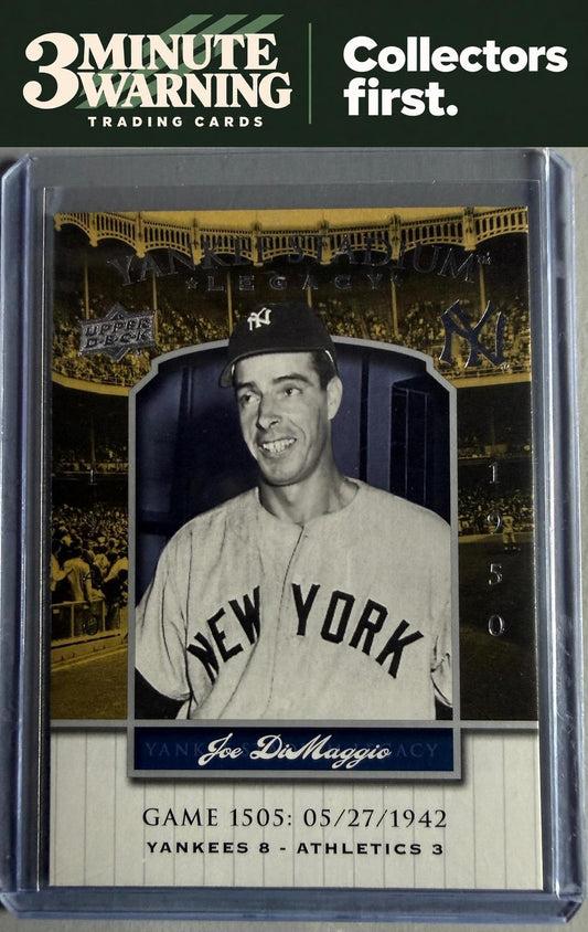2008 Upper Deck Yankee Stadium Legacy #1505 Joe DiMaggio