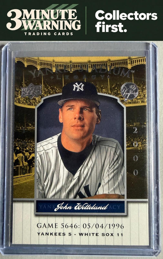2008 Upper Deck Yankee Stadium Legacy #5646 John Wetteland