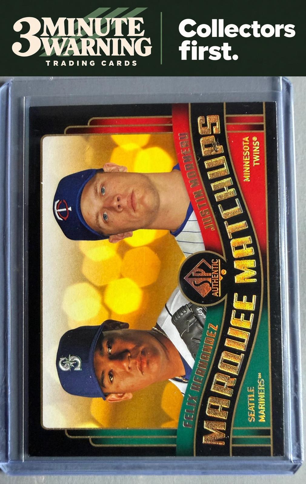 2008 SP Authentic #MM-15 Felix Hernandez / Justin Morneau Marquee Matchups
