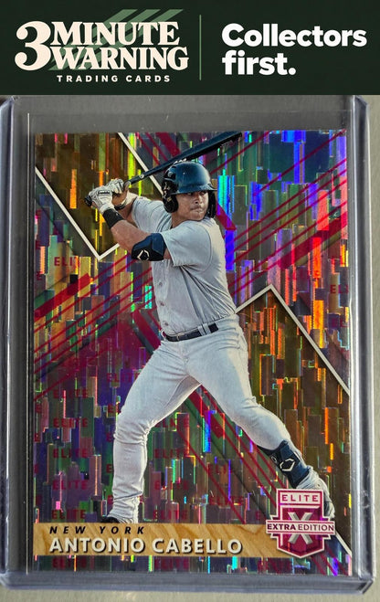 2019 Panini Elite Extra Edition #124 Antonio Cabello Pink