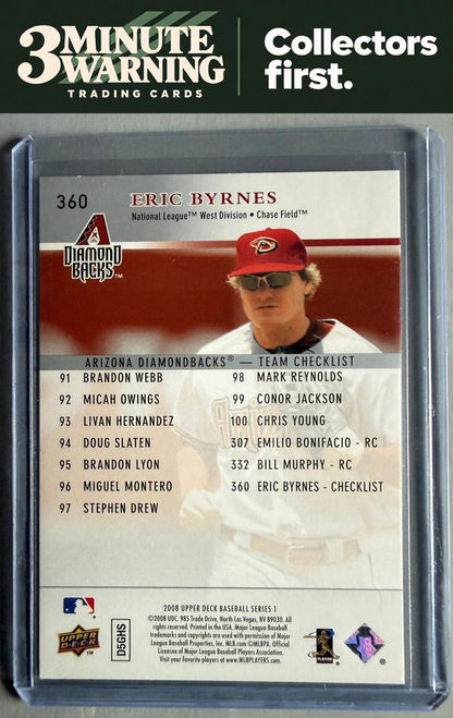 2008 Upper Deck #360 Eric Byrnes