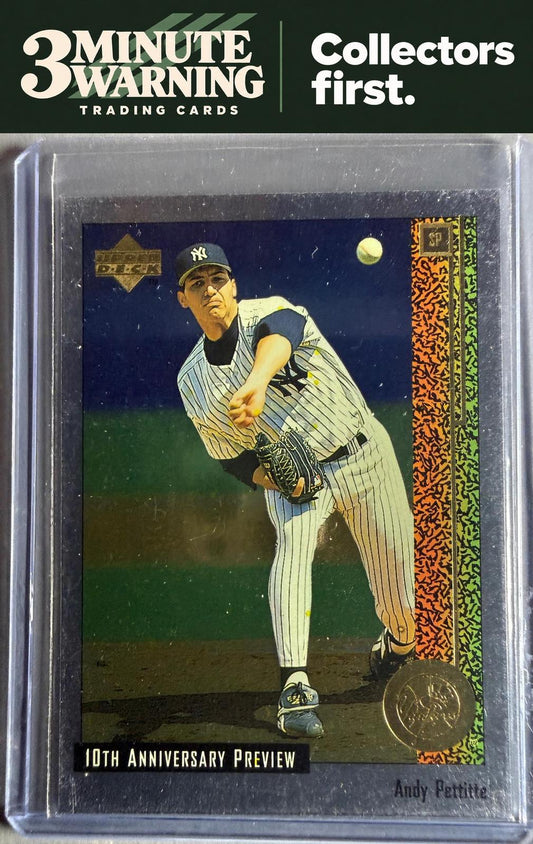 1998 Upper Deck #7 Andy Pettitte 10th Anniversary Preview