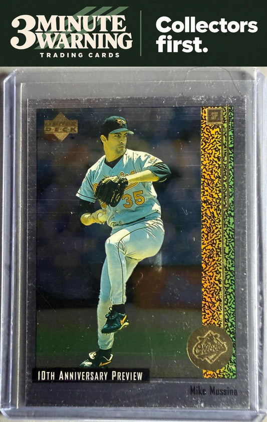 1998 Upper Deck #2 Mike Mussina 10th Anniversary Preview