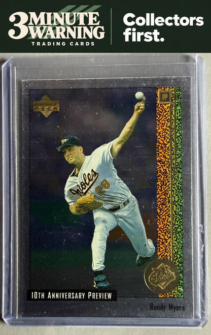 1998 Upper Deck #13 Randy Myers 10th Anniversary Preview