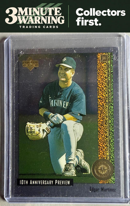 1998 Upper Deck #58 Edgar Martinez 10th Anniversary Preview