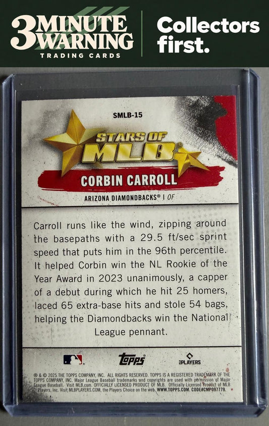2025 Topps #SMLB-15 Corbin Carroll Stars of MLB