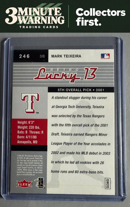 2006 Ultra #246 Mark Teixeira