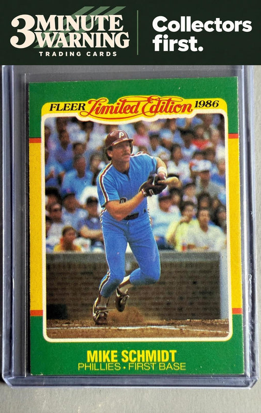 1986 Fleer Limited Edition #41 Mike Schmidt