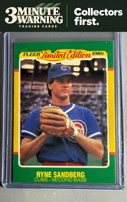 1986 Fleer Limited Edition #40 Ryne Sandberg