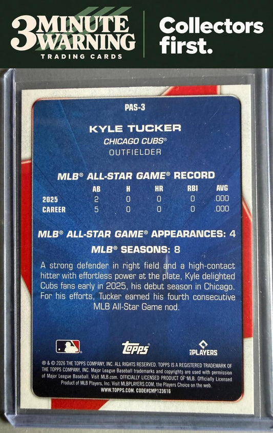 2026 Topps #PAS-3 Kyle Tucker Perennial All-Stars