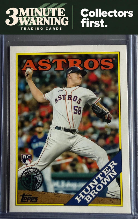 2023 Topps #2T88-13 Hunter Brown 1988 Topps Baseball 35th Anniversary