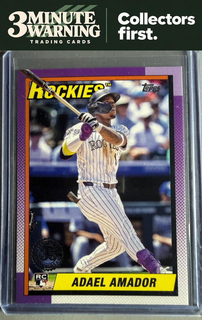 2025 Topps #T90-83 Adael Amador 1990 Topps Baseball 35th Anniversary