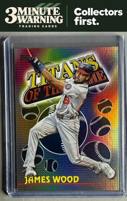 2026 Topps #TOG-15 James Wood Titans of the Game