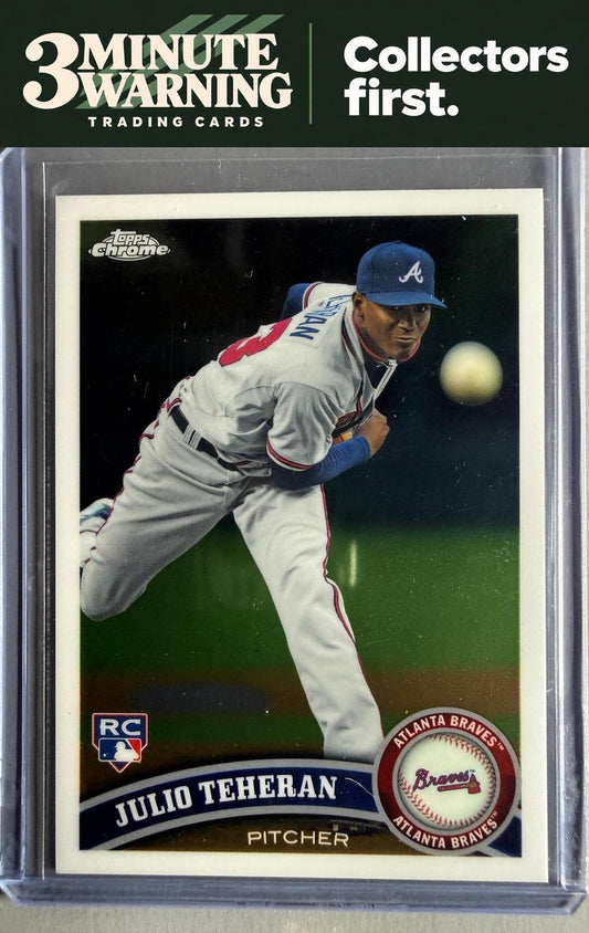 2011 Topps Chrome #197 Julio Teheran