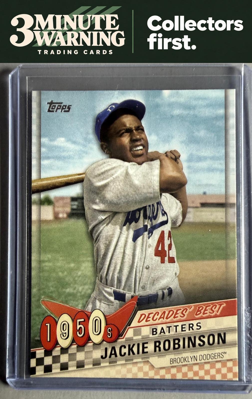 2020 Topps #DB-16 Jackie Robinson Decades' Best (Series One)