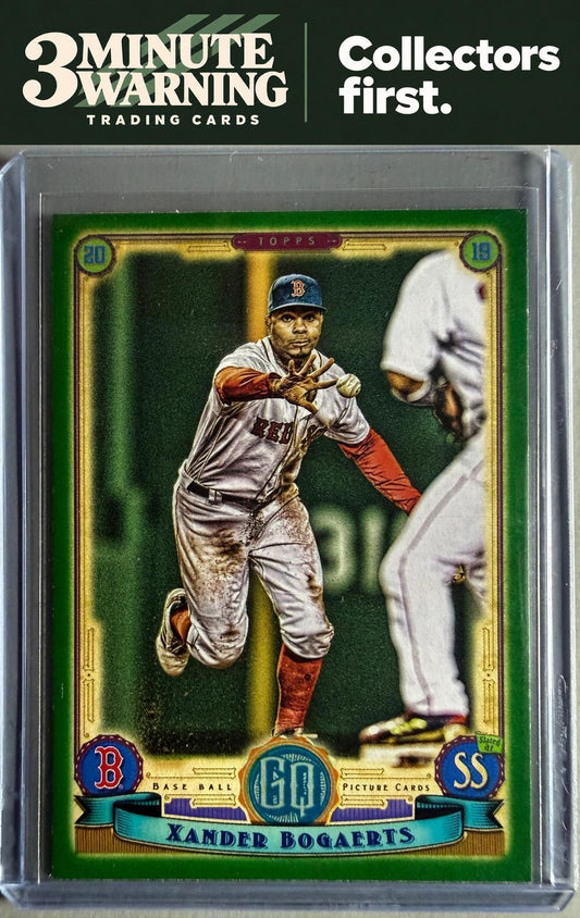 2019 Topps Gypsy Queen #23 Xander Bogaerts Green