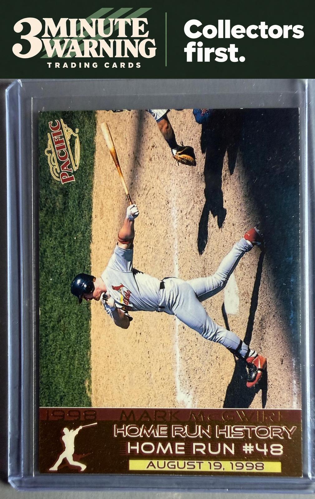 1998 Pacific Home Run History #9 Mark McGwire