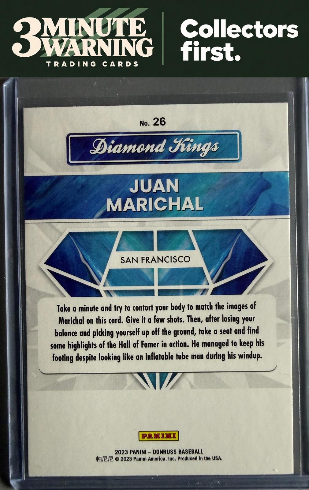 2023 Donruss #26 Juan Marichal