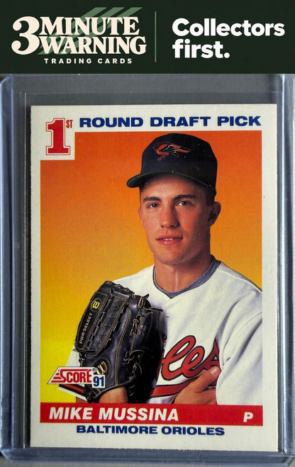 1991 Score #383 Mike Mussina