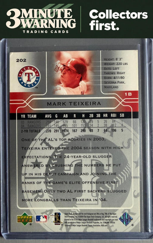 2005 Upper Deck #202 Mark Teixeira