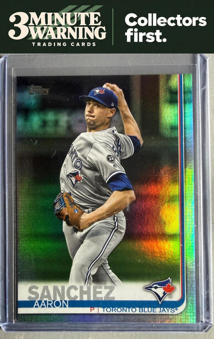 2019 Topps #677 Aaron Sanchez Rainbow Foil