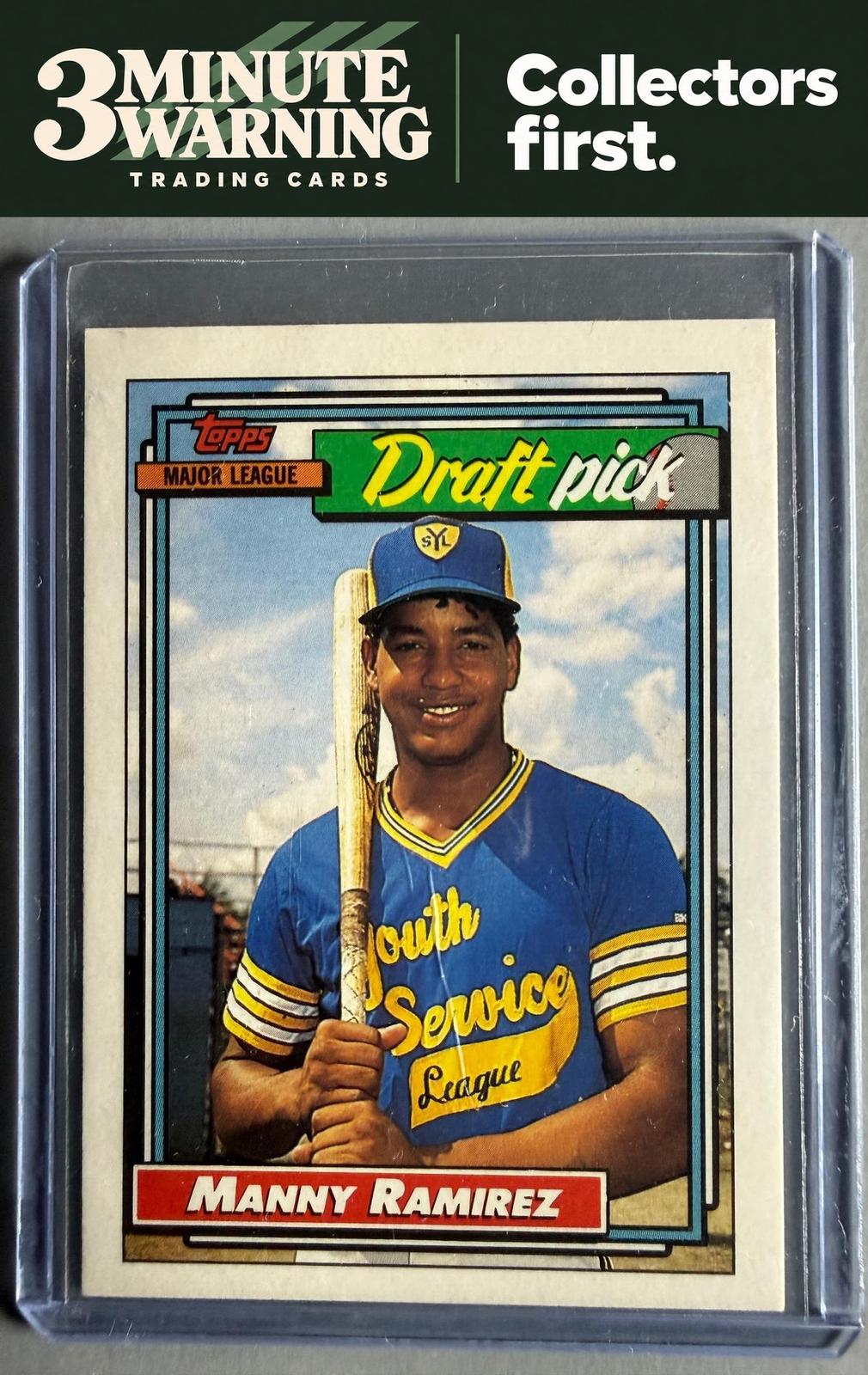 1992 Topps #156 Manny Ramirez