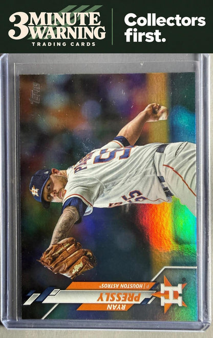 2020 Topps #163 Ryan Pressly Rainbow Foil