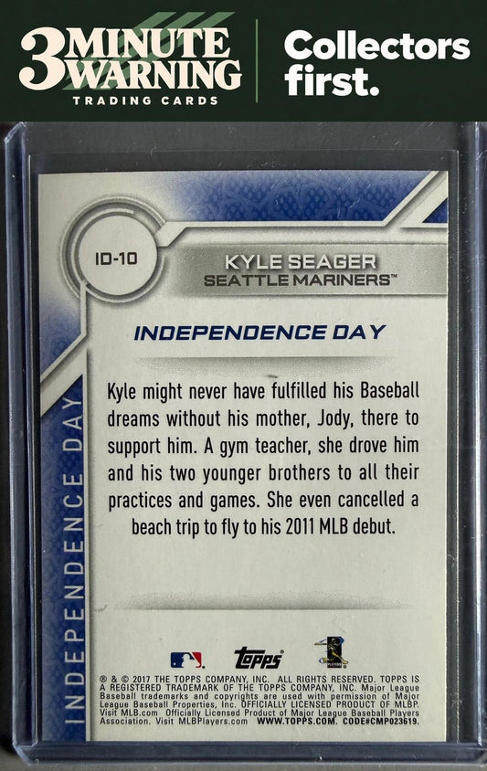 2017 Topps #ID-10 Kyle Seager Independence Day