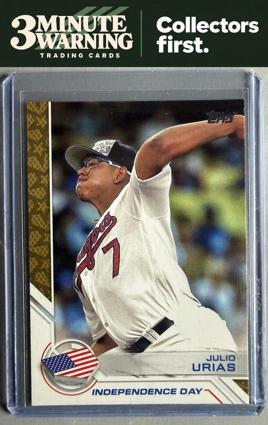 2017 Topps #ID-16 Julio Urias Independence Day