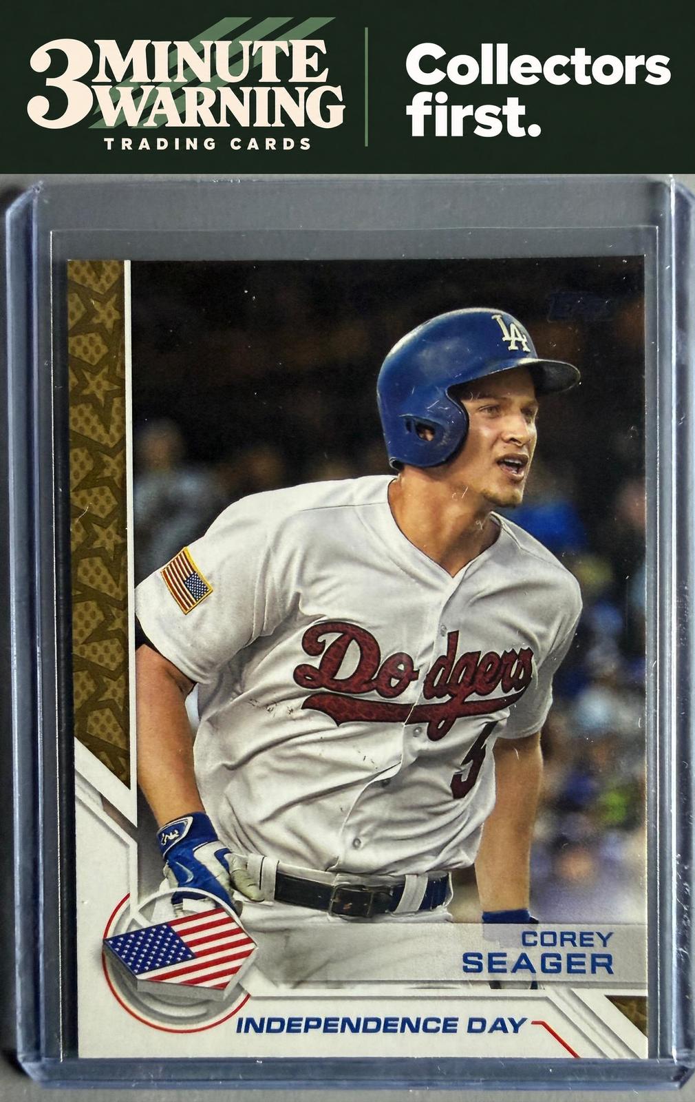 2017 Topps #ID-7 Corey Seager Independence Day