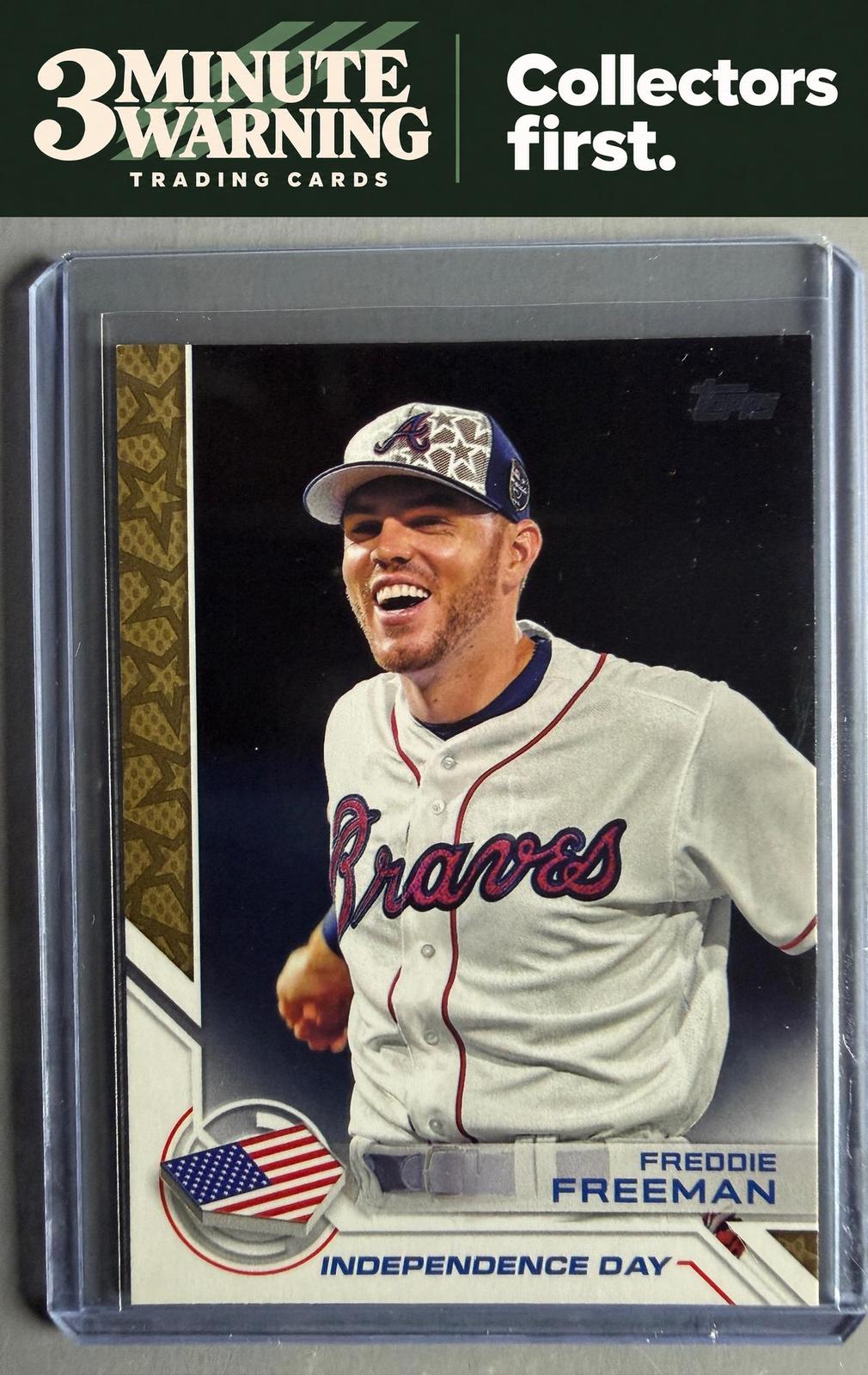 2017 Topps #ID-21 Freddie Freeman Independence Day