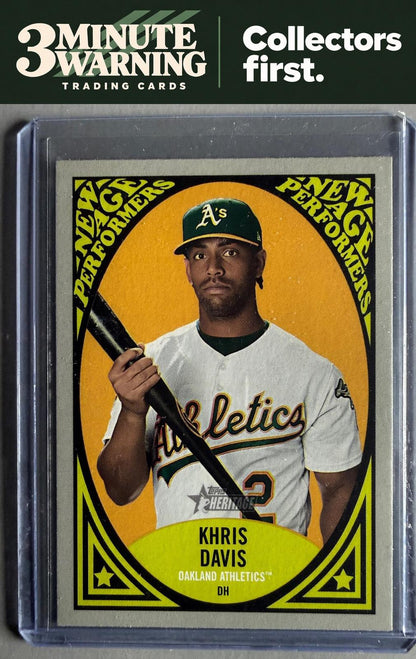 2019 Topps Heritage #NAP-10 Khris Davis New Age Performers